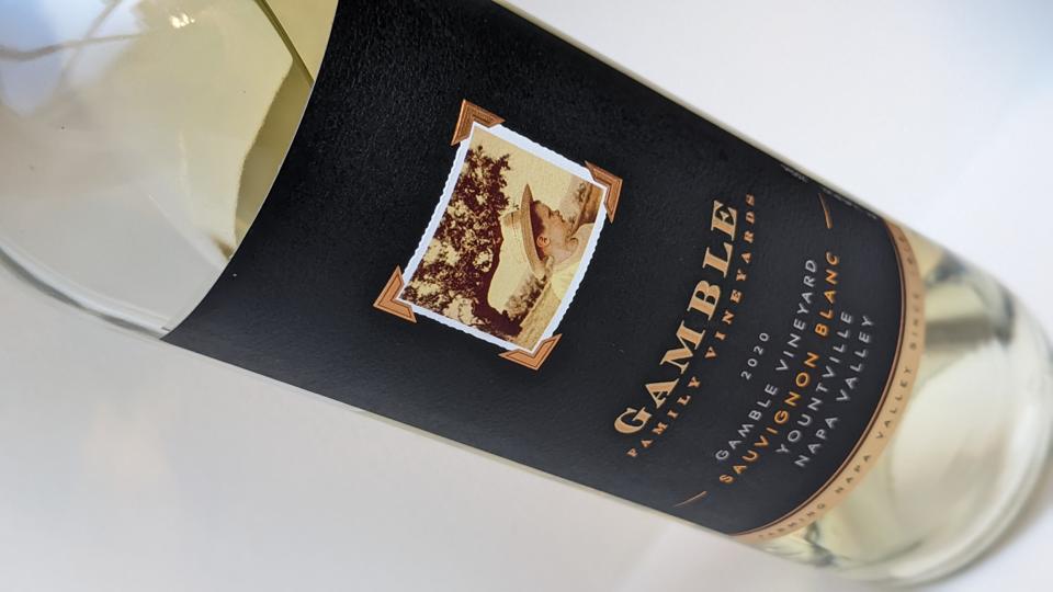 2020 Gamble Family Vineyards, Sauvignon Blanc Photo Credit Cathrine Todd