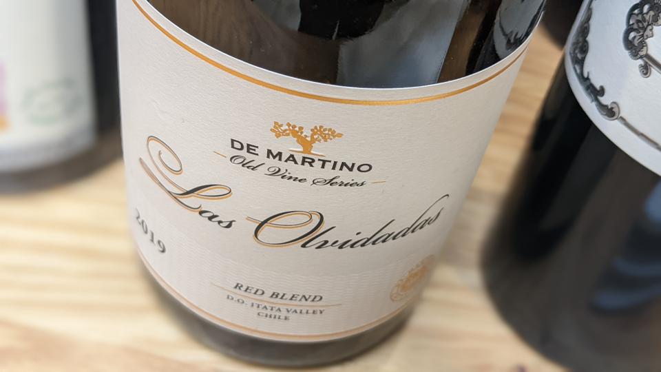 2019 De Martino ‘Old Vine Series Las Olvidadas’