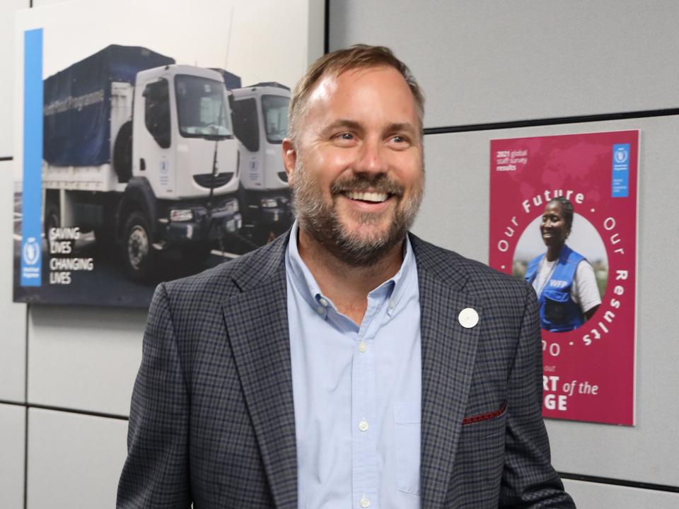 Regis Chapman, WFP Representative and Country Director for the WFP Caribbean Multi-Country Office