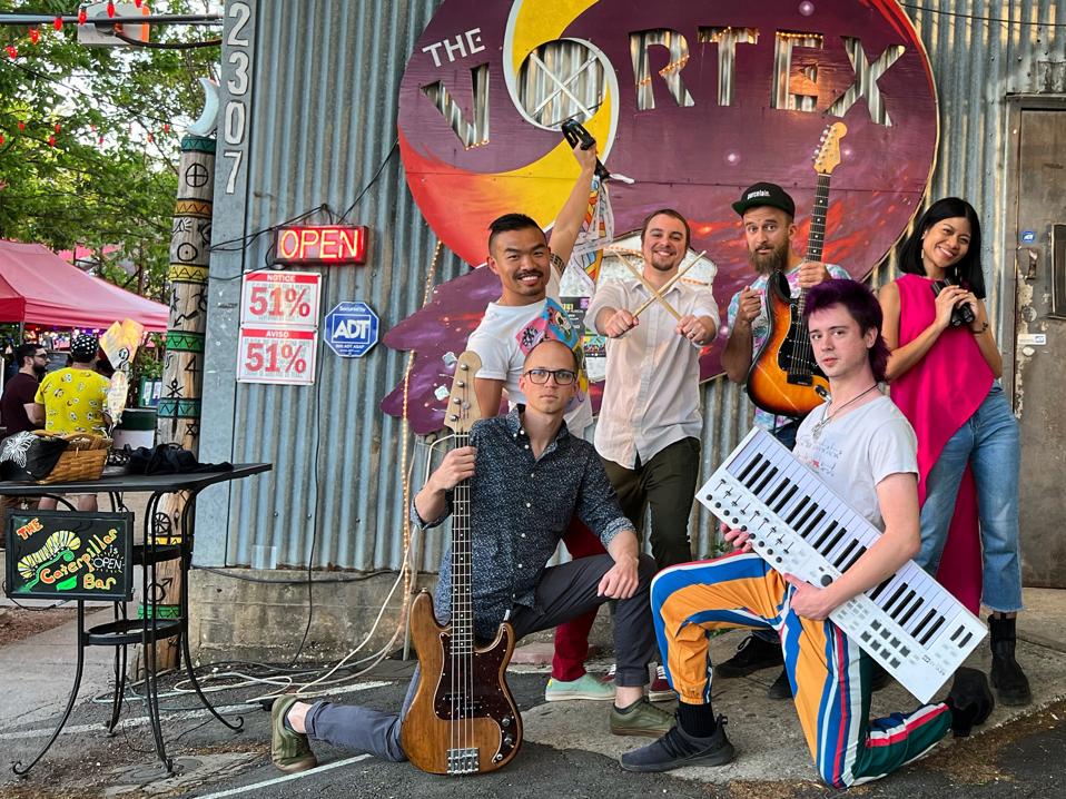 Austin-based indie rock indie pop band AZXO 