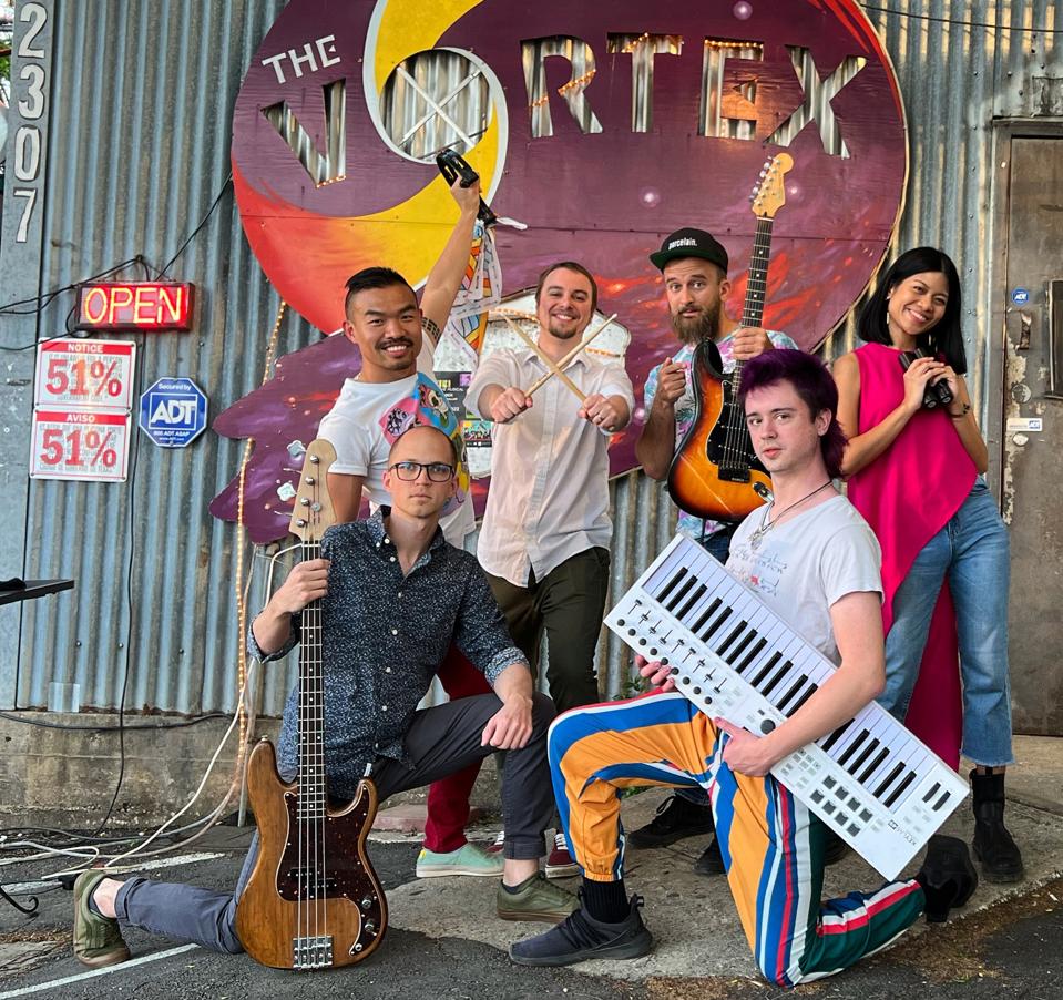 Austin-based indie rock indie pop band AZXO