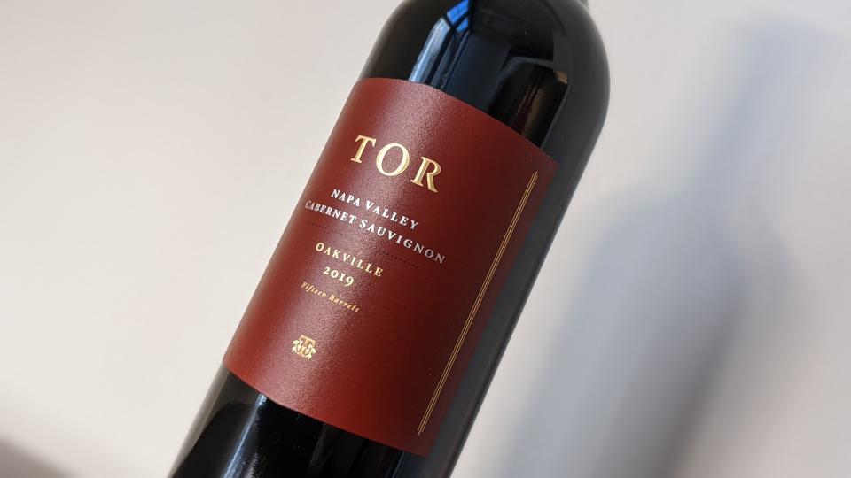 2019 TOR Cabernet Sauvignon, Oakville  Photo Credit Cathrine Todd