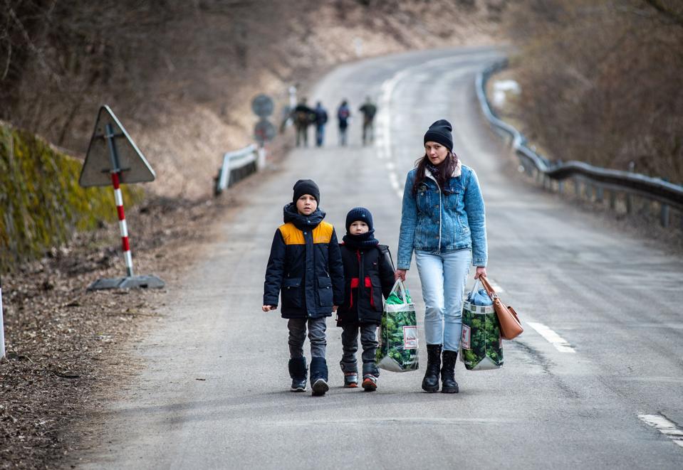 "ESLOVAQUIA-UCRANIA-RUSIA-CONFLICTO-REFUGIADOS"