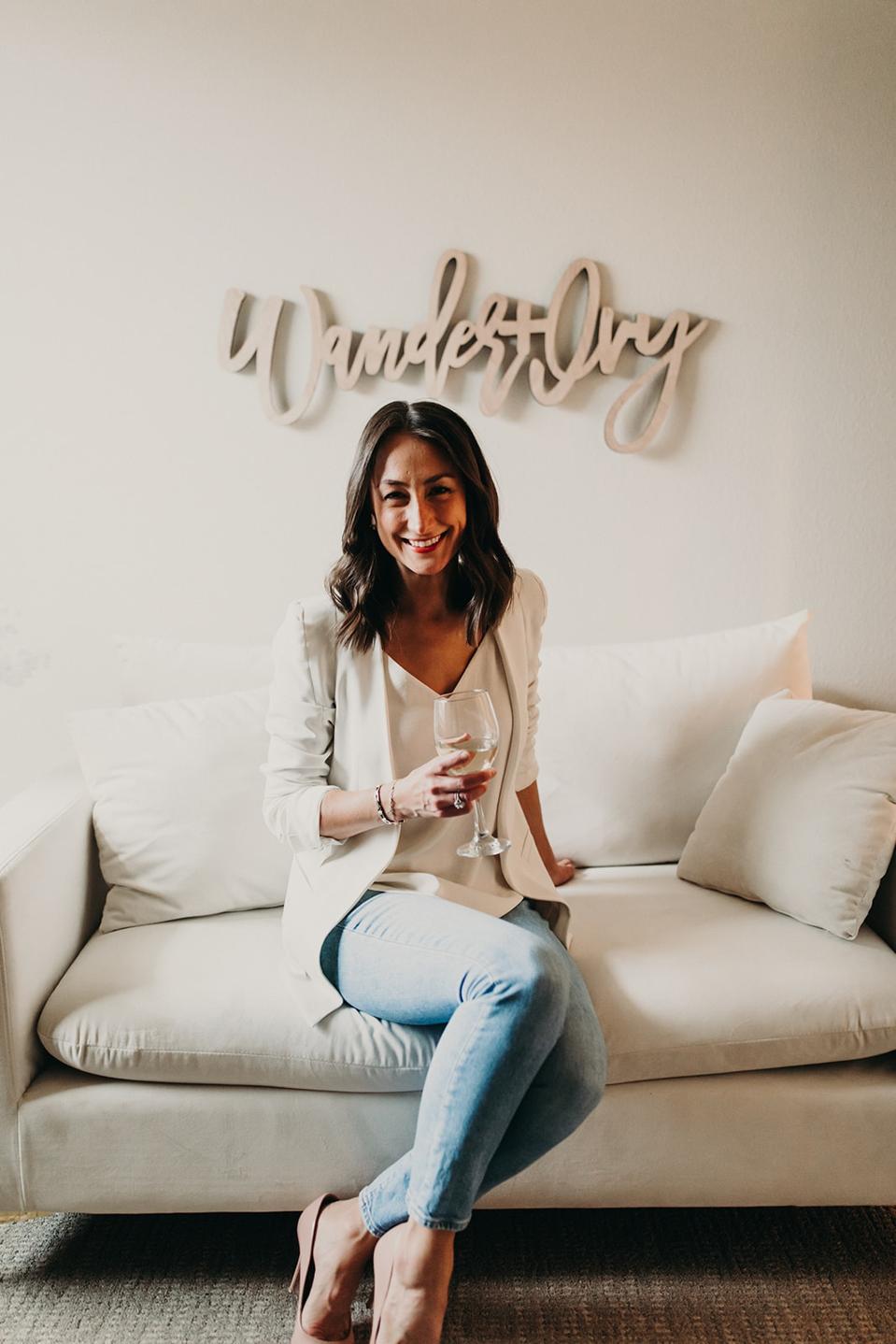 Dana Spaulding, the founder and CEO of Wander + Ivy.