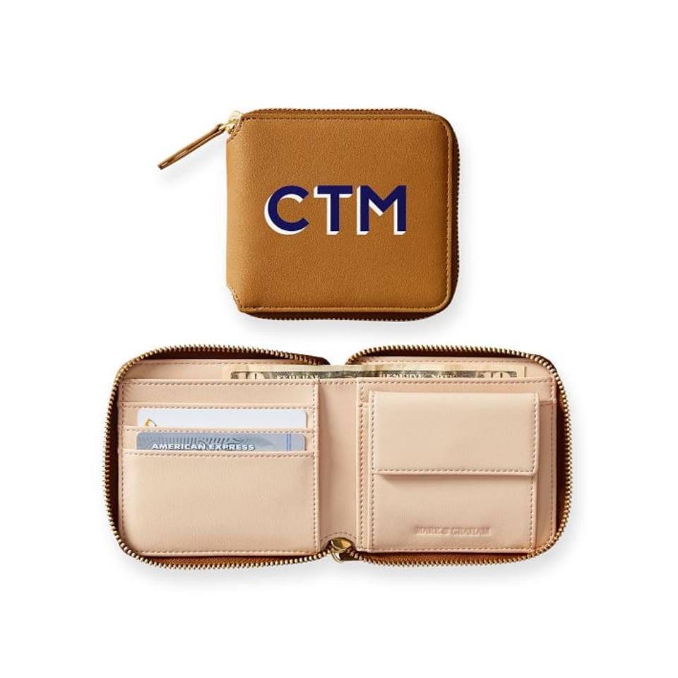 Mark and Graham Fillmore Vegan Leather Square Wallet