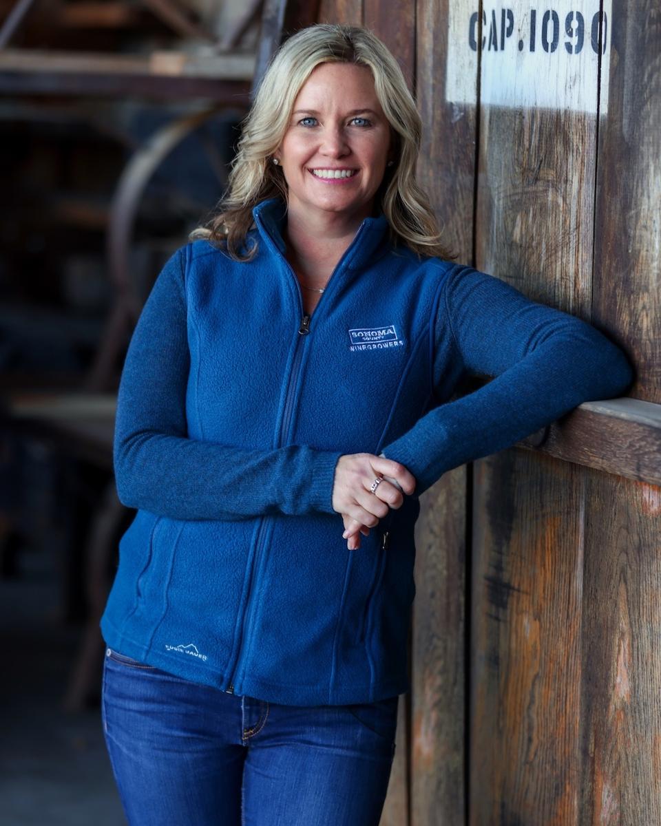 Karissa Kruse, President of Sonoma County Winegrowers