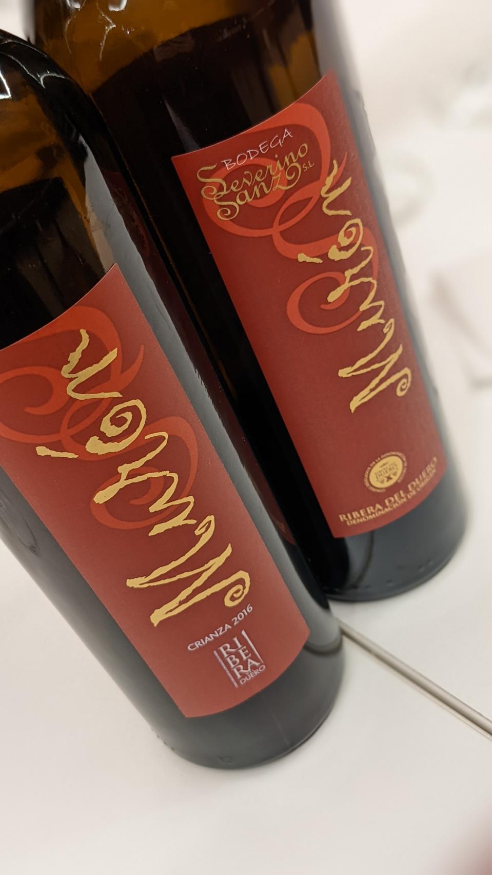 Bodegas Severino Sanz 2016 and 2018 Murón Crianza
