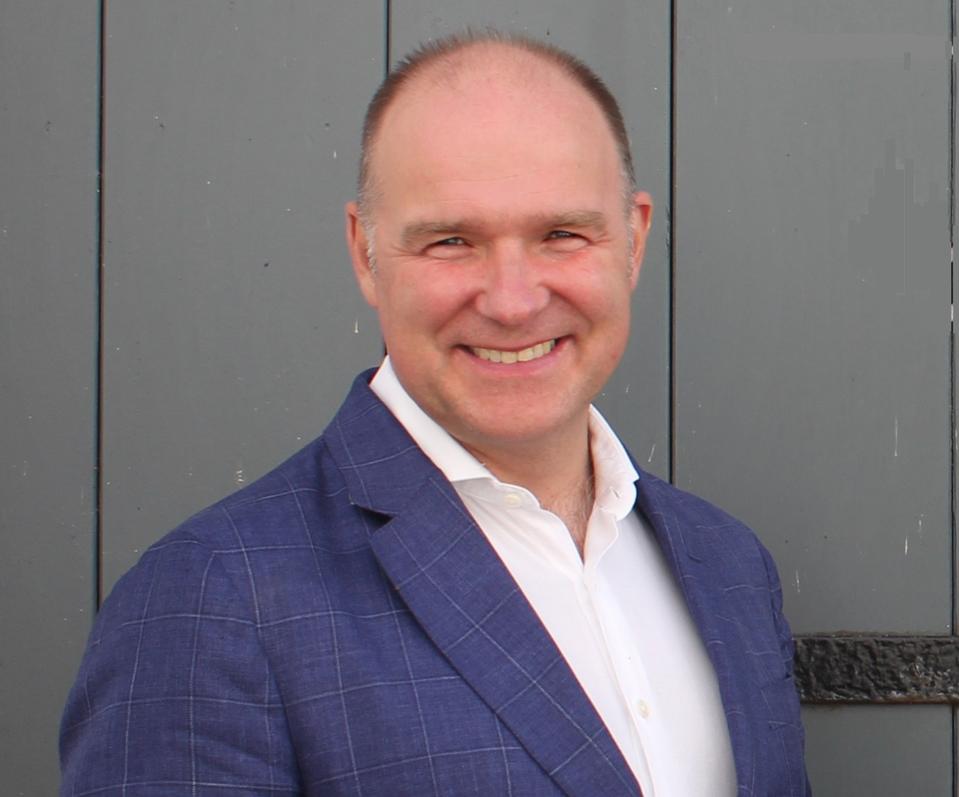 Ian Macleod Distillers global travel retail director William Ovens, head and shoulders