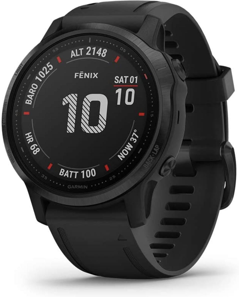 Garmin Fenix 6X Pro in black