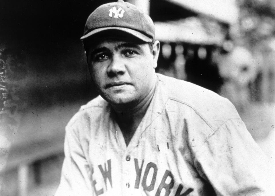 New York's Babe Ruth
