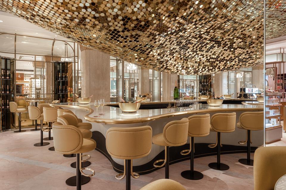 harrods champagne bar dress code Harrods Champagne Caviar House