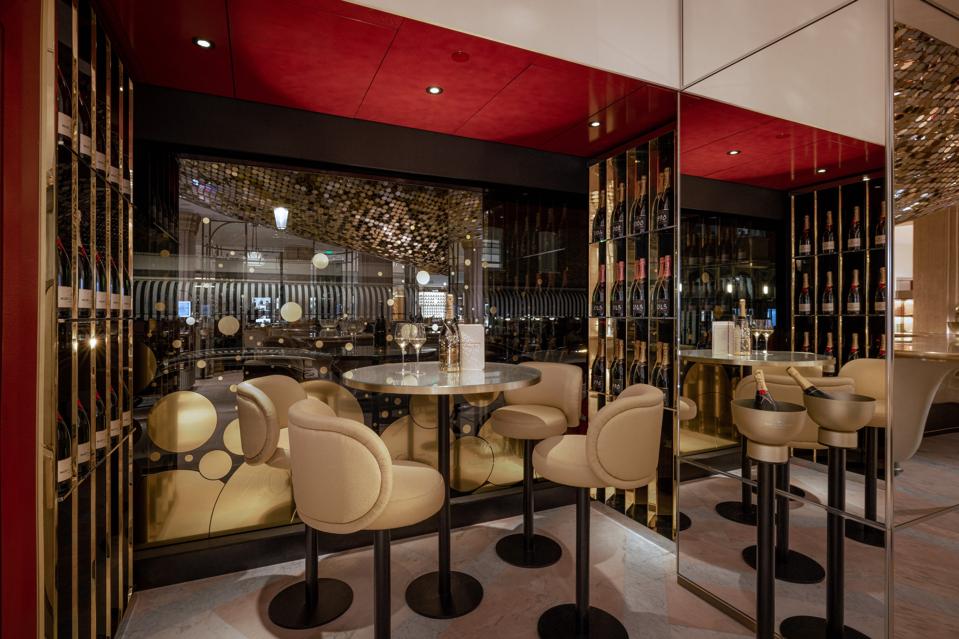 sachin and babi light blue dress Inside Scotland's only Harrods store in St James Quarter with champagne bar  and exclusive makeup
