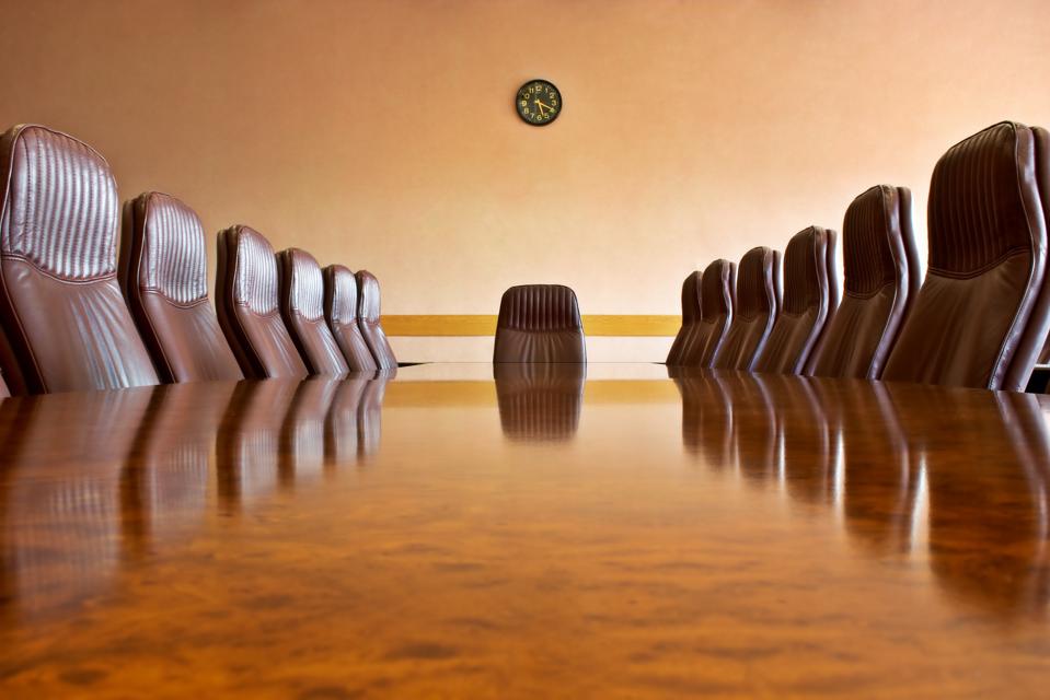 In the meeting room