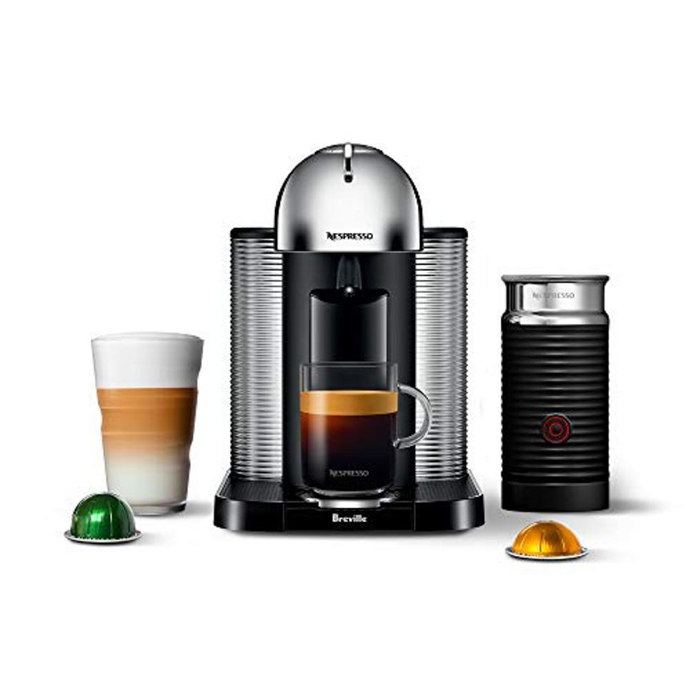 Nespresso Vertuo Coffee and Espresso Machine by Breville, Matte Black