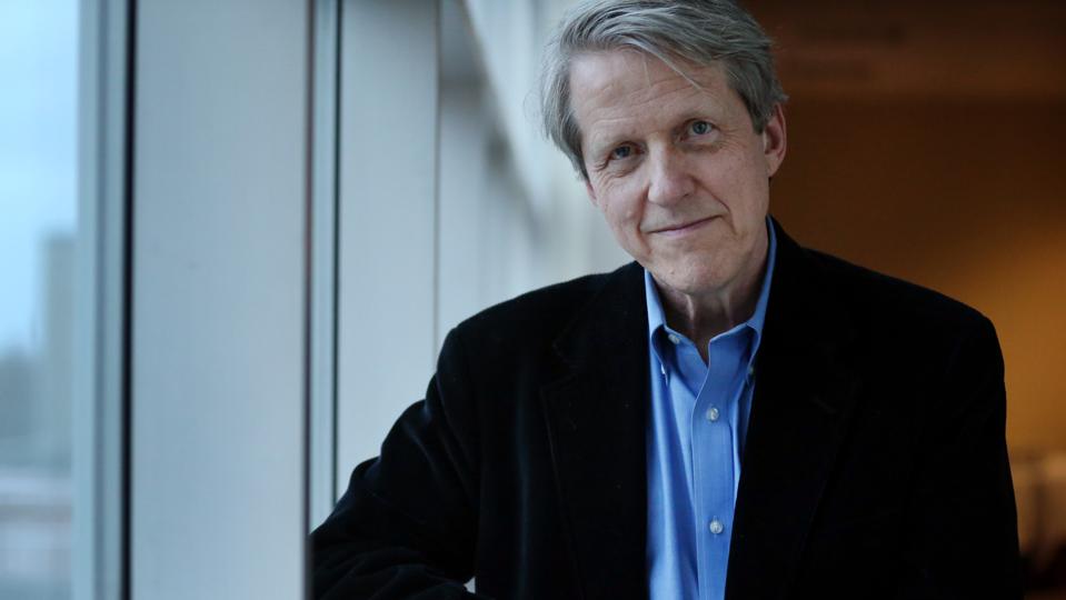 Portret laureata Nagrody Nobla Robert Shiller