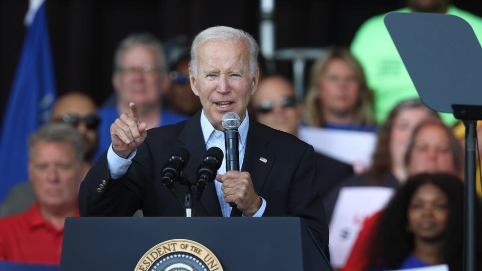 President Biden Gives Labor Day Address In Milwaukee, Wisconsin