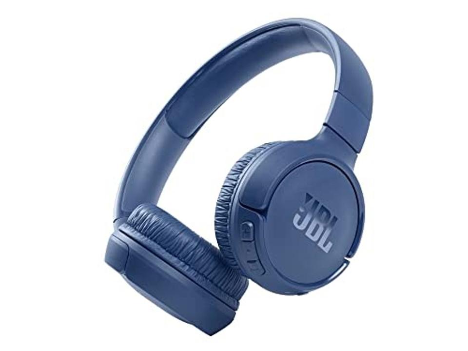 JBL Tune 510BT: Wireless On-Ear Headphones with Purebass Sound - Blue