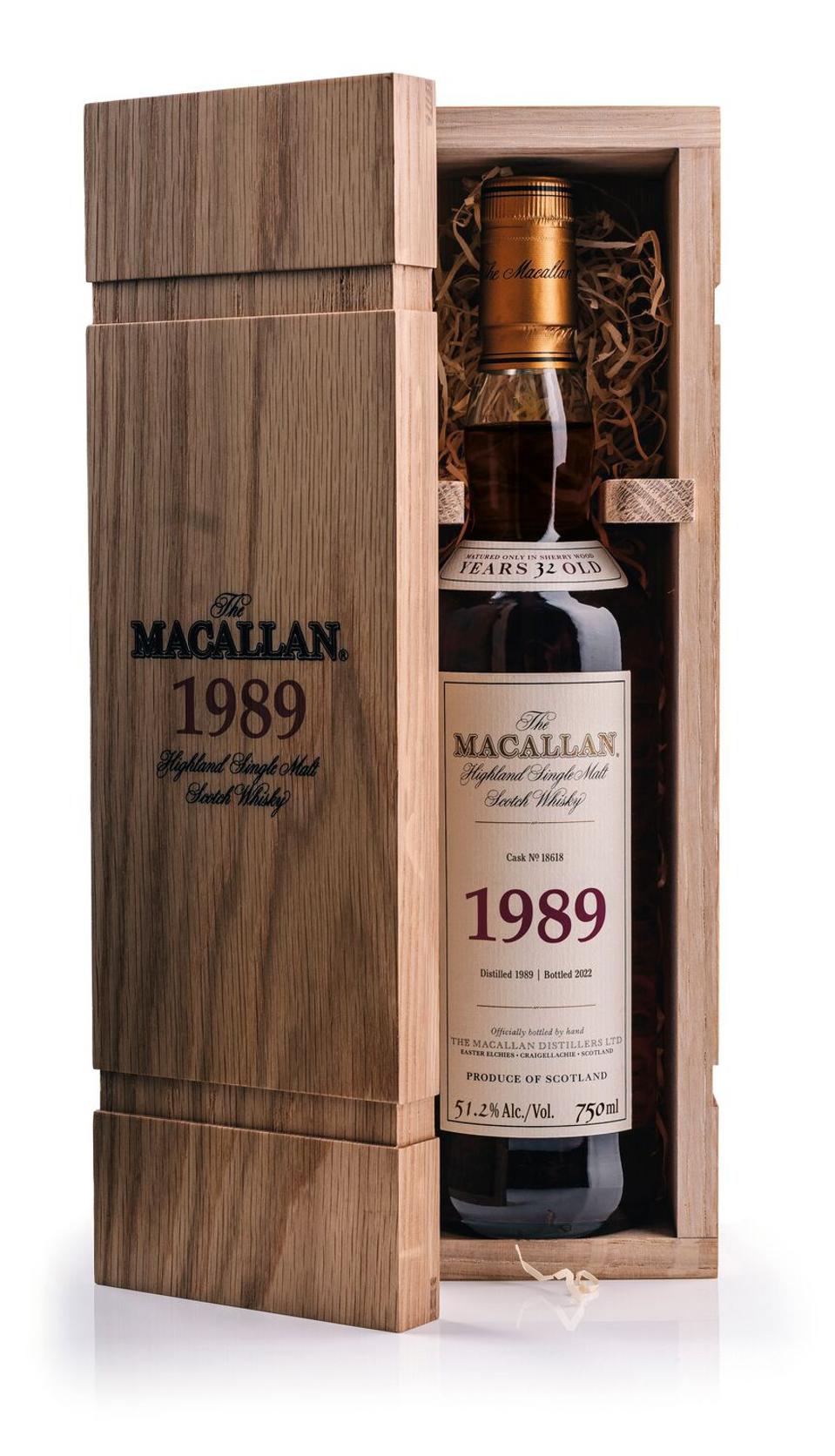 The Macallan Fine & Rare 1989