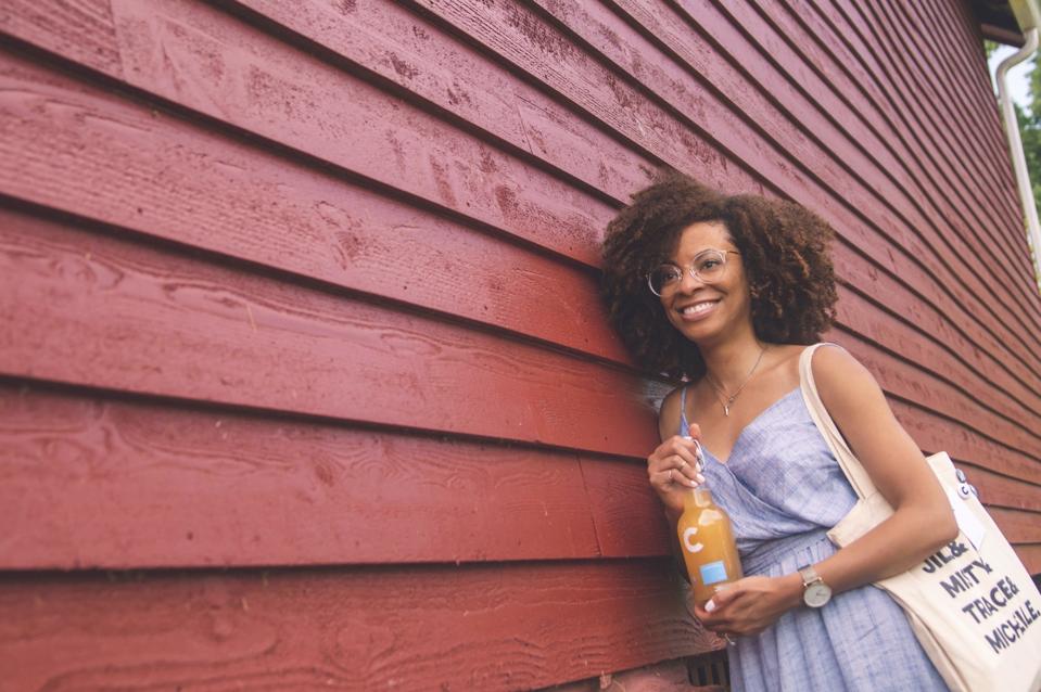 Milan Jordan, founder of Cultured Kombucha.