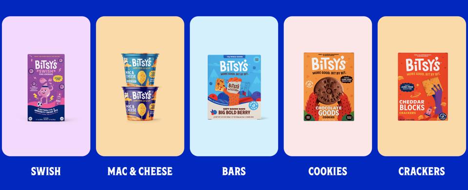 Bitsy's is on a mission of taking traditionally seen ″junk foods″ and make them a healthy snack time treat.