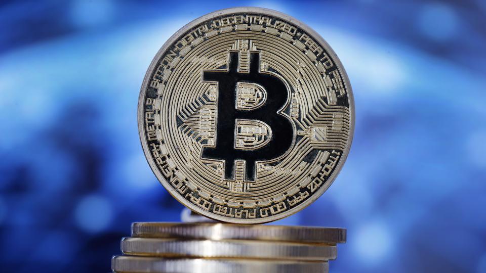 Bitcoin Cryptocurrency Value : Illustration