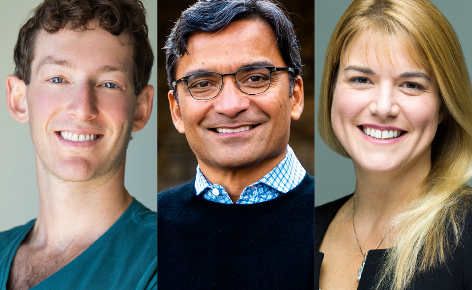 Prime Movers Lab GPs Dakin Sloss, Zia Huque and Amy Kruse