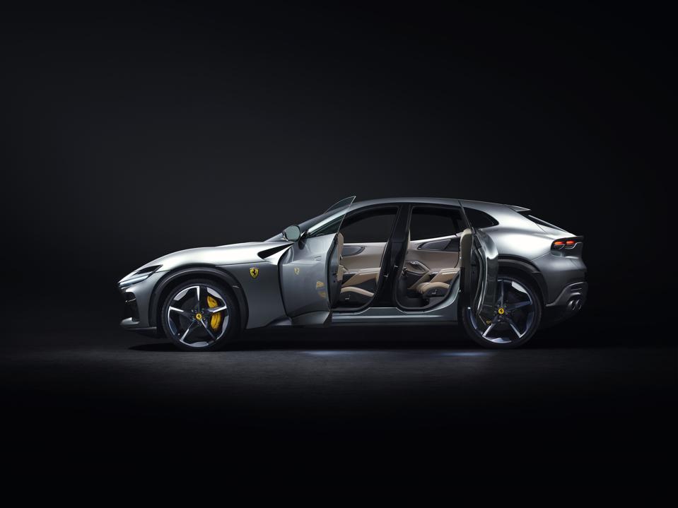 Ferrari Unveils The 4-Door, 4-Wheel Drive Purosangue