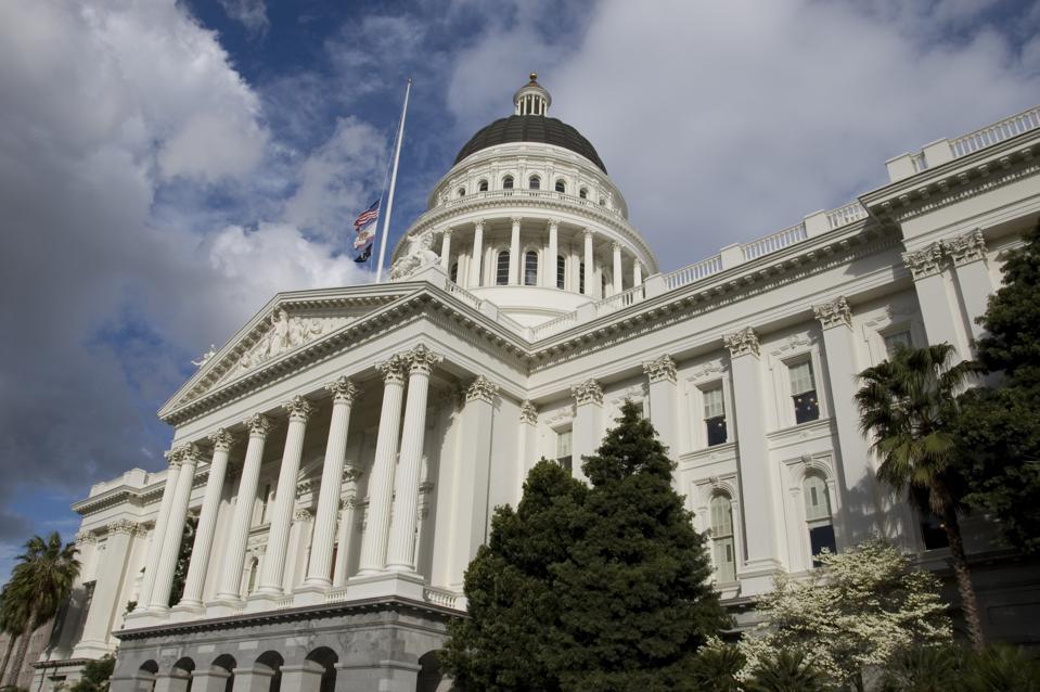 Overview of California State Capitol Building