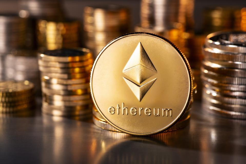 Physical units of cryptocurrency ethereum