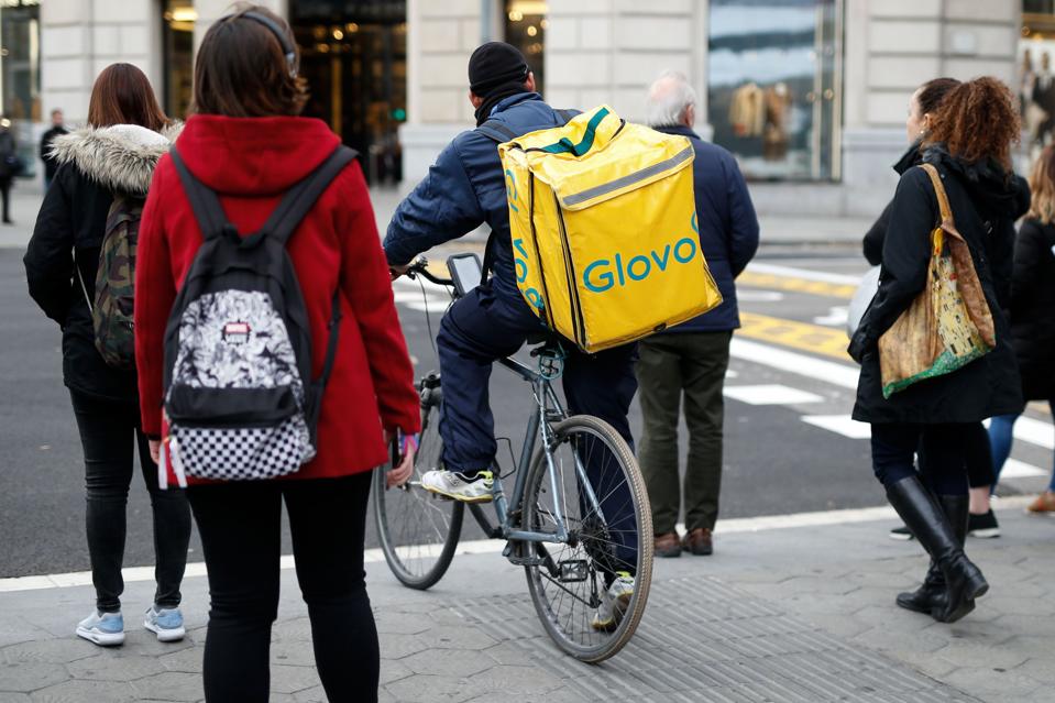 ESPAÑA-ECONOMÍA-GLOVO-COMIDA-INTERNET-DELIVERY