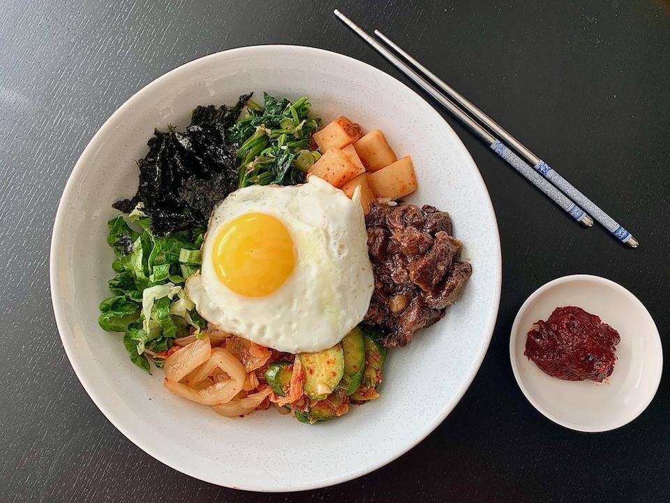 Chef LaMara's Bi Bim Bop.
