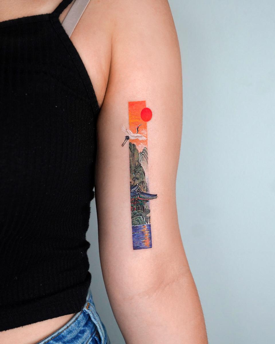 Rectangle Frame Tattoo Rectangle Frame Tattoo Ideas