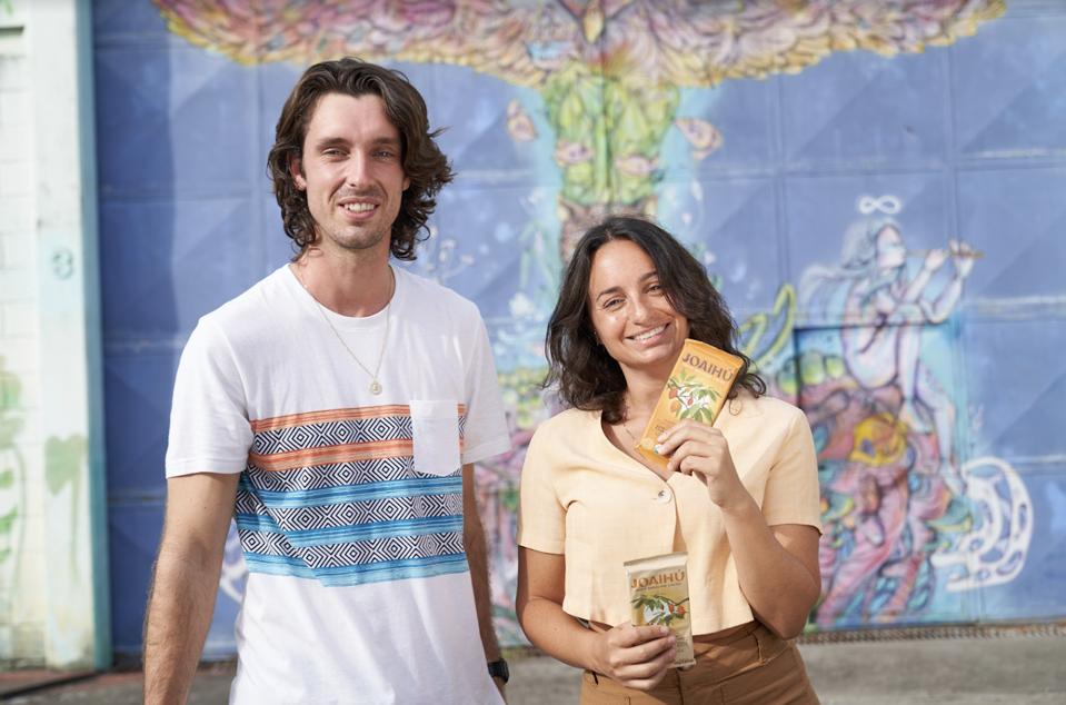 Joaihú cofounders Charles “Charlie” Stewart and Kate Robberson