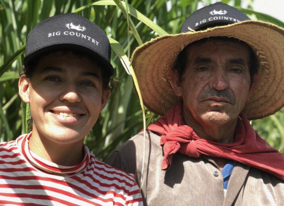 Juan Mancuello and his daughter.
