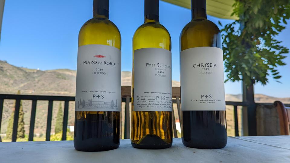 2019 Prazo de Roriz, 2020 Post Scriptum de Chryseia and 2019 Chryseia Photo Credit Prats & Symington