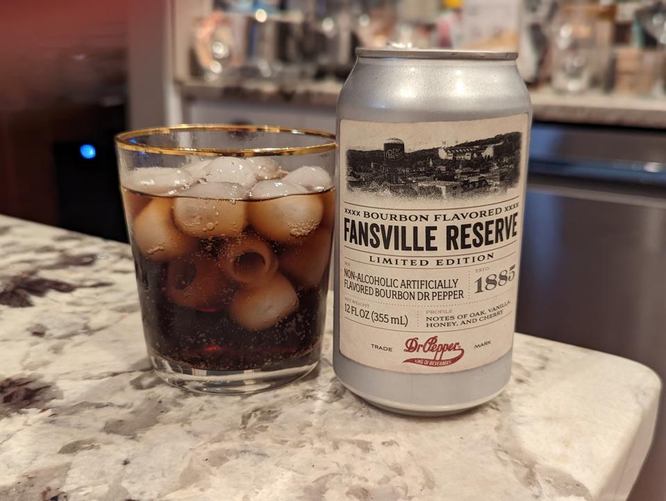 Dr. Pepper Bourbon Flavored Fansville Reserve