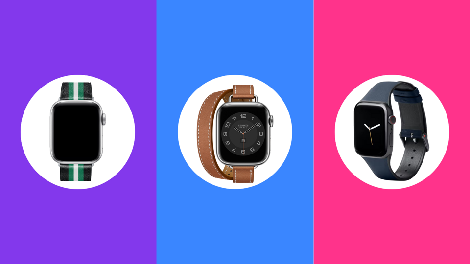 Designer apple 2025 watch straps