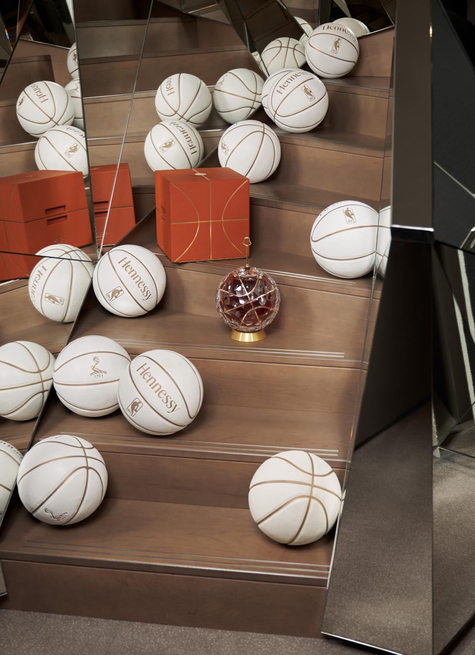 Lorenz Bäumer's Carafe For Hennessy Celebrates NBA's 75th Anniversary