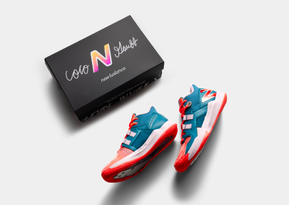 Coco Gauff Signs Extension With New Balance, Unveils New Signature