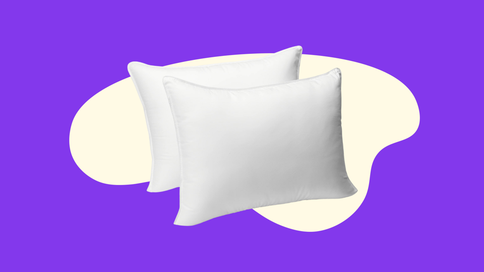 Down alternative top pillow meaning