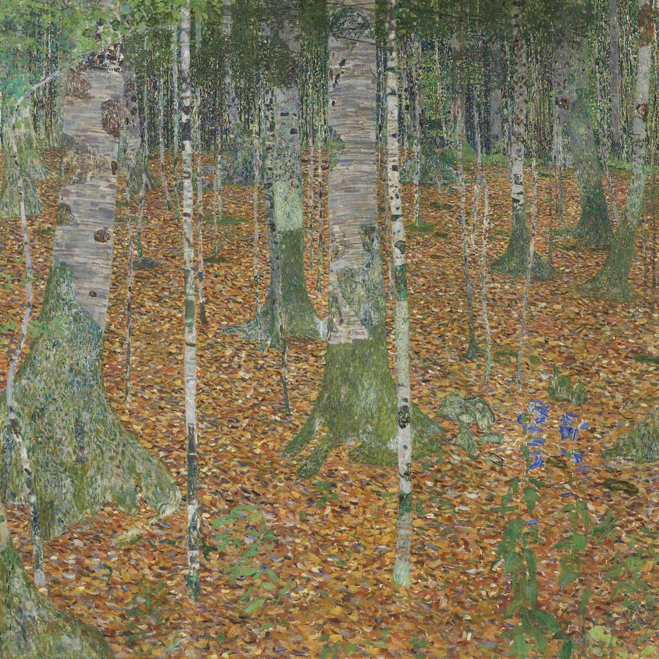LOT 17_Klimt Gustav, Birch Forest