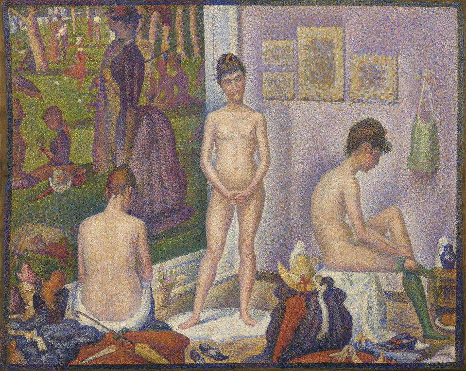 LOT 8_Georges Seurat, Les Poseuses, Ensemble (Petite version)