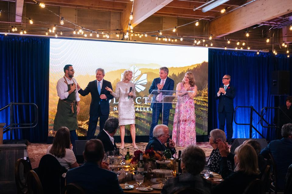 Speakers at Collective Napa Valley 2022 November Auction Event at Opus One Winery