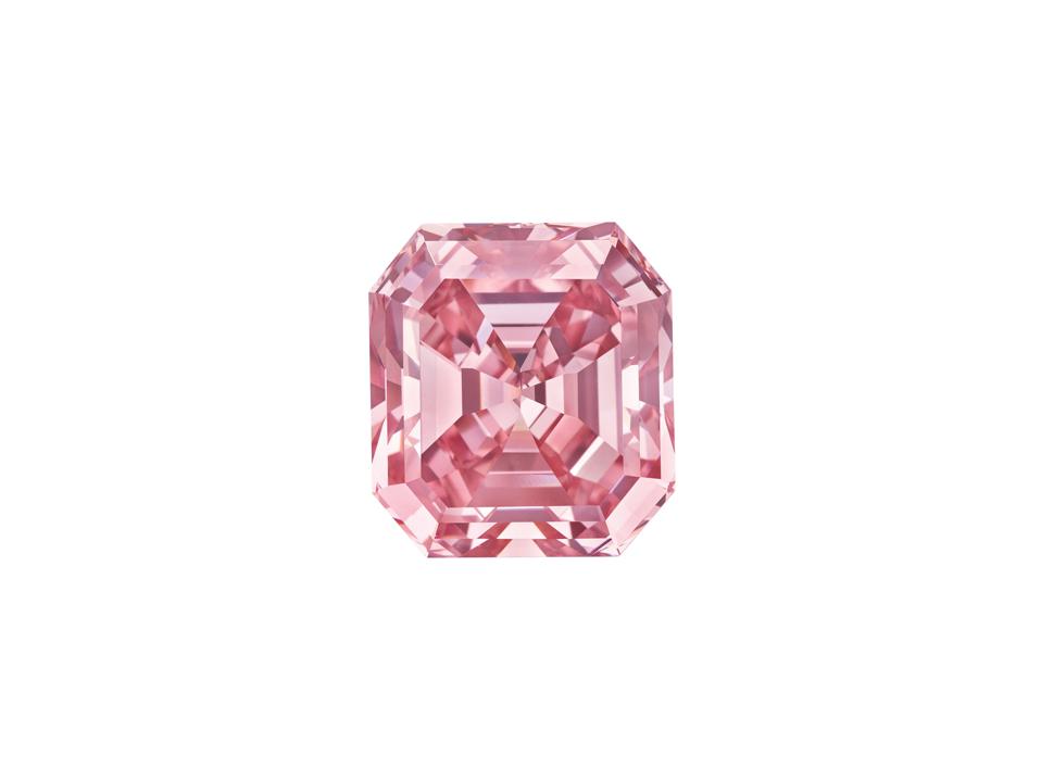 Rare 13.15-Carat Fancy Vivid Pink Diamond Could Fetch $35