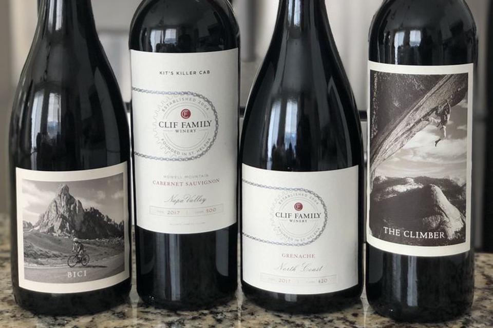 Wines from Clif Family Winery in Napa Valley