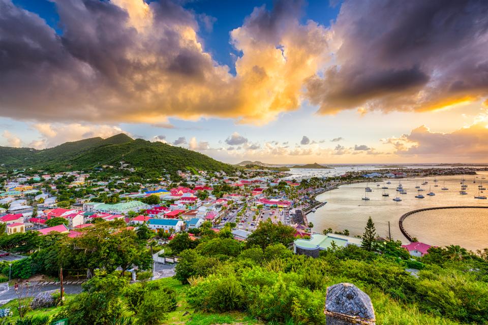 Marigot Saint Martin Skyline