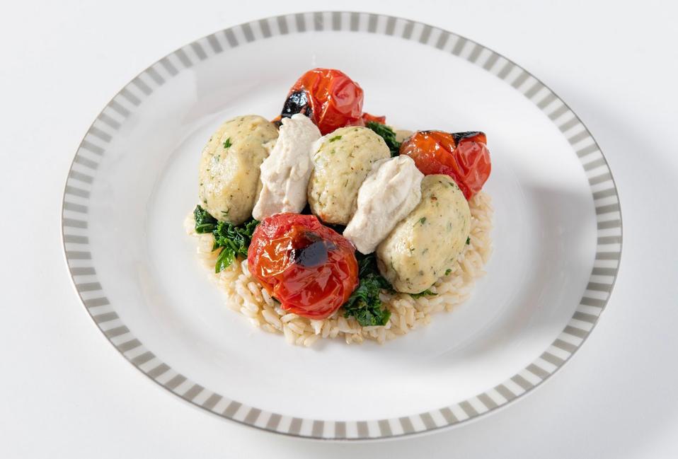 dumplings with tomatoes