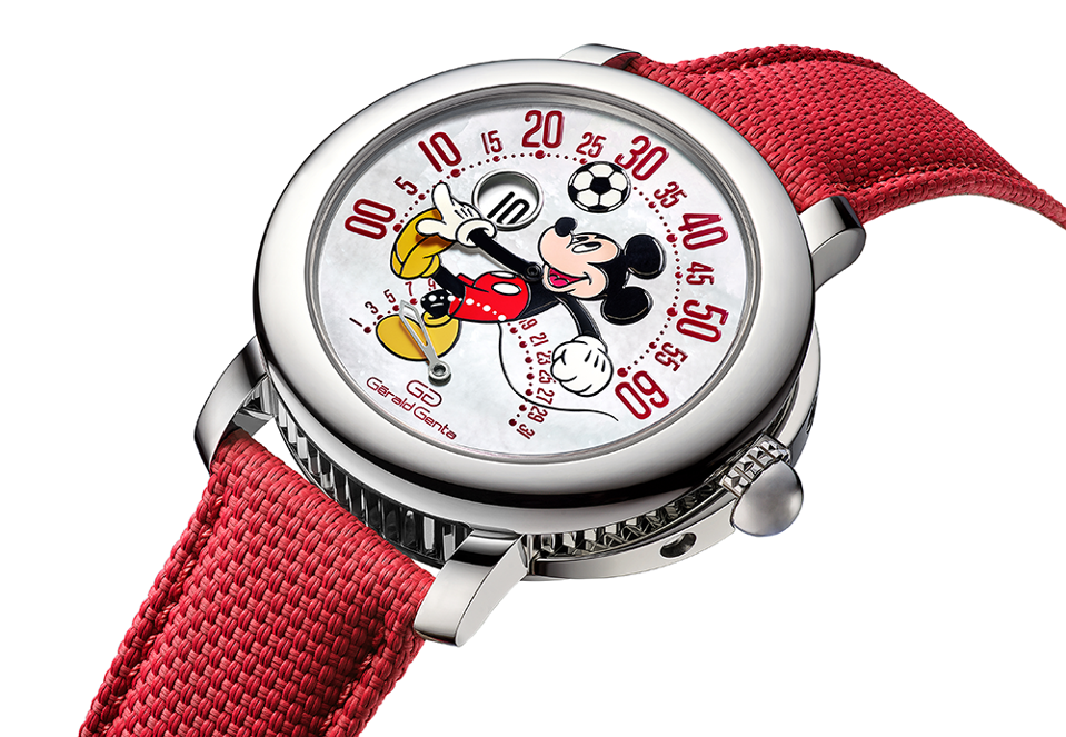 Gerald Genta Smartwatch Mickey Mouse Gérald Genta Fantasy Retro Disney© "Mickey Mouse Aviator" Gérald Genta