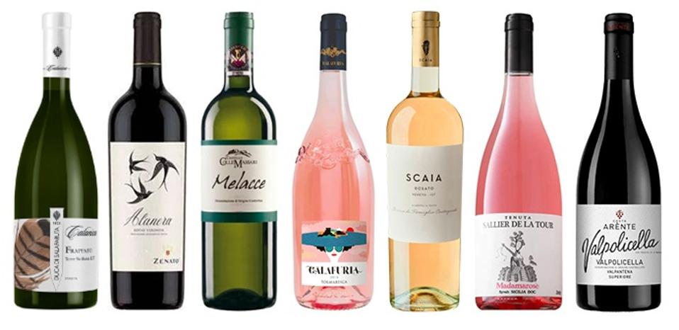 Italian wines—red, white and rose—for Thanksgiving dinner