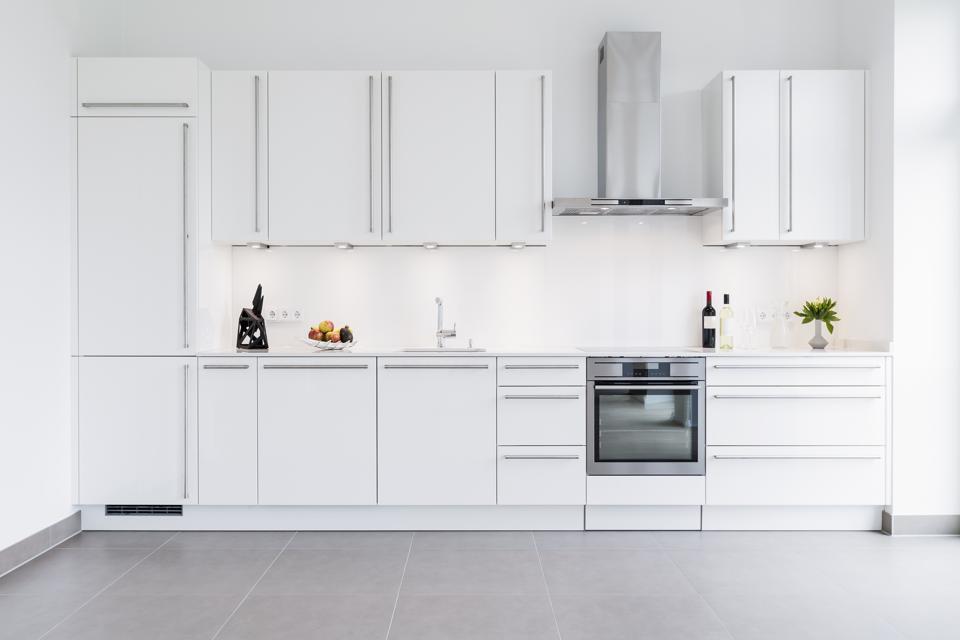 All-White Kitchens